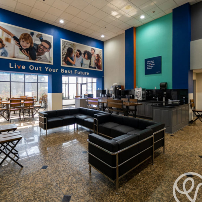 seating area at vertava health