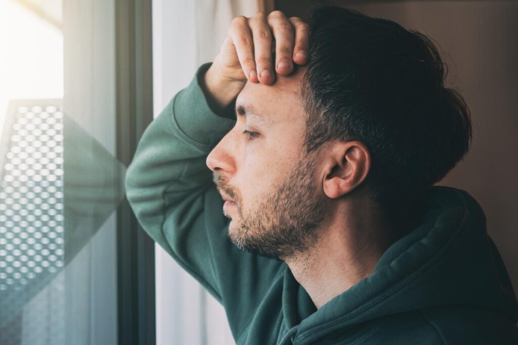 Man wondering, "How long does cocaine stay in your system?"