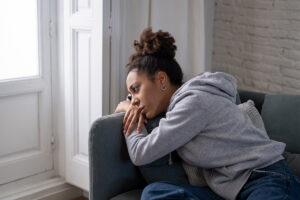 a woman struggles to manage her benzo dependence and addiction